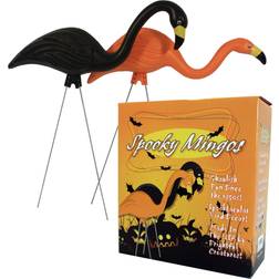 Bloem Bloem Spooky Flamingo Yard Stakes: 2 Pieces