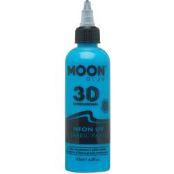 Moon Glow Creations UV Neon Tekstilfarve 125 ml Blå