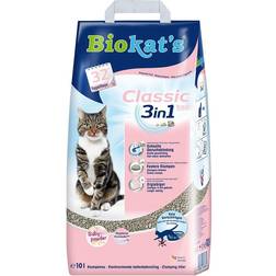 Biokat's Classic Fresh 3in1 Cat Litter Baby Powder Scent