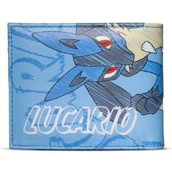 Difuzed Pokémon Bifold Wallet Lucario
