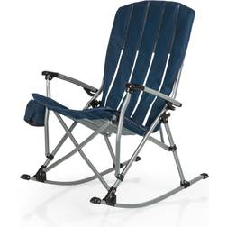 Picnic Time Oniva Outdoor Rocking Chair BLUE