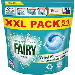 Fairy Non-Bio Pods Washing Liquid Capsules 51 Washes