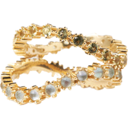 Pdpaola Kara Rings - Gold/Multicolour