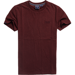 Superdry Vintage Logo Embroidered T-shirt - Bordeaux