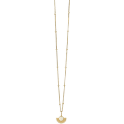 ENAMEL Copenhagen Soleil Necklace - Gold/White