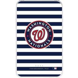 Fan Brander Washington Nationals Stripe Design 10000 mAh Portable Power Pack