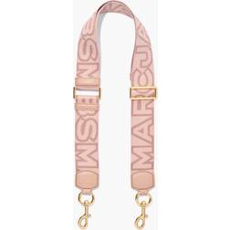 Marc Jacobs The Outline Monogram Webbing Strap ROSE MULTI