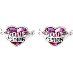 Harry Potter Love Potion Stud Earrings - Silver/Purple