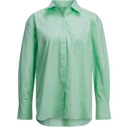 JJXX Jamie Relaxed Poplin Shirt - Green/Green Ash