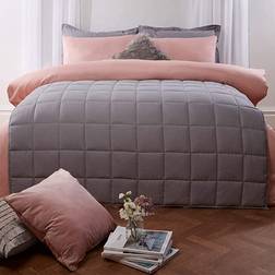 Brentfords Sensory Sleep Weight blanket 6kg Pink, Silver, Grey (180x125cm)