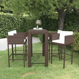 vidaXL 5 Piece Outdoor Bar Set