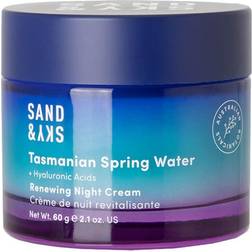 Sand & Sky Tasmanian Spring Water Renewing Night Cream Anti Night Cream