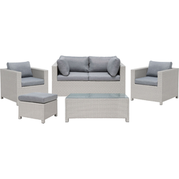 Beliani Garden Sofa 2 Outdoor Lounge Set