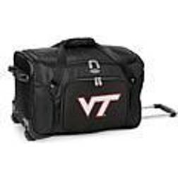 Mojo Black Virginia Tech 22"" 2-Wheeled Duffel