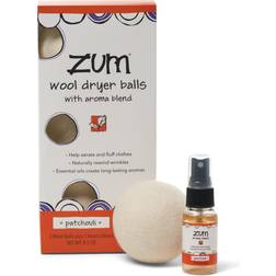 Wool Dryer Balls with Aroma Blend Patchouli 3 Balls