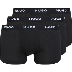 Hugo Boss Logo Waistband Stretch Cotton Trunks 3-pack