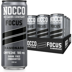 Nocco Focus Ramonade 330ml 12 pcs