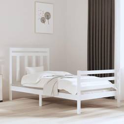 vidaXL 100 Solid Wood Bed Frame