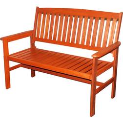 Kingfisher 2 Seater 120cm Traditional Garden Bench