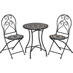 OutSunny 3 PCs Garden Bistro Set