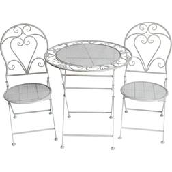 Glam Haus Foldable Balcony Monaco Bistro Set