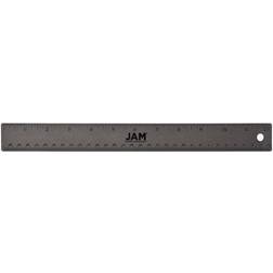 Jam Paper Jam Paper Metallic Stainless Steel Ruler