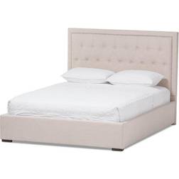 Baxton Studio Taylor Modern and Contemporary Fabric Lift Bed