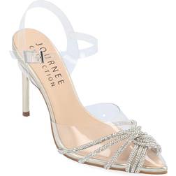 Journee Collection Womens Eleora Pump Clear 6.5M