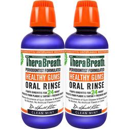 TheraBreath Healthy Gums Clean Mint 2-pack