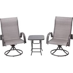 Teamson Home 3 Garden Furniture, Bistro Outdoor Lounge Set