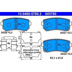 ATE ATE Bromsbeläggssats, skivbroms 13.0460-5780.2