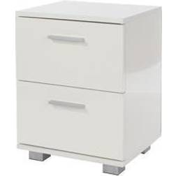 Core Products Luna 2 Drawer Compact Bedside Table