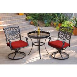 Hanover Traditions 3-Pc Bistro Set