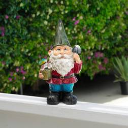 Alpine Corporation Alpine Corporation 12 Gnome with Flower Pot Garden