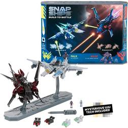 PlayMonster Snap Ships Build to Battle: Falx SC-41 Escort/Wasp K.L.A.W. Heavy Fighter