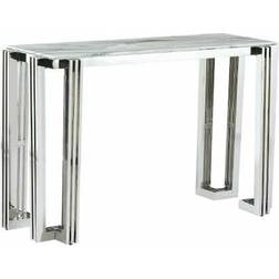 Dkd Home Decor Crystal Steel Console Table