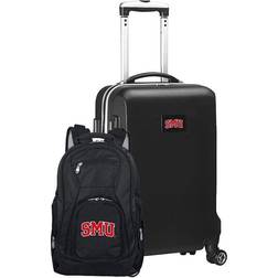 Mojo Mustangs Deluxe Hardside Spinner Carry-On Luggage