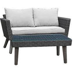 Dukap 2 Sofa/Table Outdoor Lounge Set