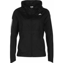 Adidas Own The Run Hooded Wind Jacket Women - Black