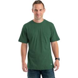 Berne Men's Lightweight Performance Tee, Short Sleeve, Tall, Pine