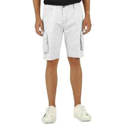 Fred Mello White Cotton Short