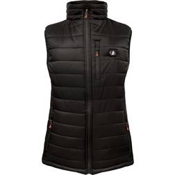 ActionHeat Women's 5V Battery Heated Puffer Vest - Black