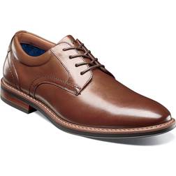 Nunn Bush Mens Centro Flex Wingtip Oxfords Cognac