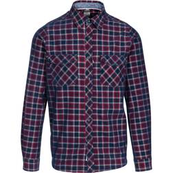 Trespass Mens Checkered Casual Shirt Byworthytown