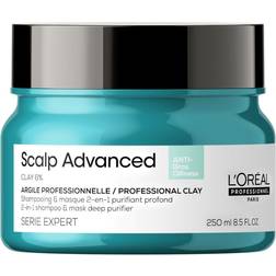 L'Oréal Professionnel Paris Serié Expert Scalp Advanced Anti-Oiliness 2-in-1 Deep Purifier Clay Hair Mask