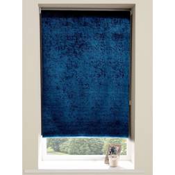 Crushed Velvet Roller Blind Mid