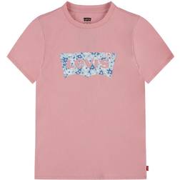 Levi's Girls Daisy Short Sleeve T-Shirt Quartz Pink