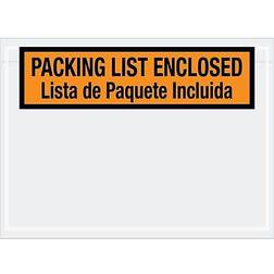 Tape Logic Bilingual Packing List Envelopes 7 1/2"x5 1/2" 1000-pack