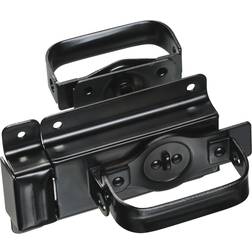 Hardware V25 Single Sided Automatic Gate Latch Black Gate Gate Latches