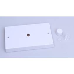 Varilight 1 gang Dimmer Switch White PVC